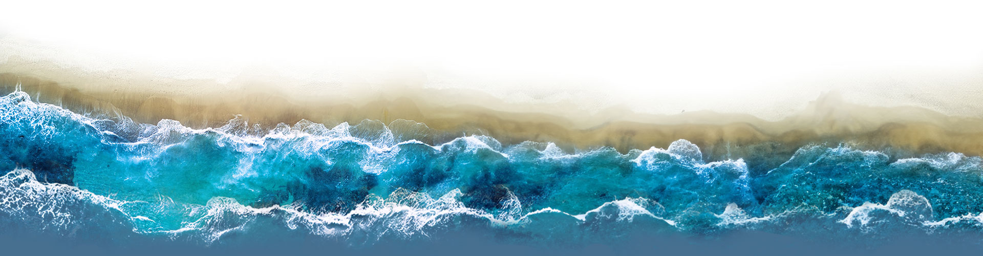 Book now page ocean footer section